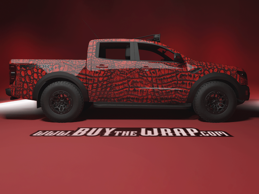 Ford Raptor Camouflage Custom Printed Graphics For The Bed Of Your